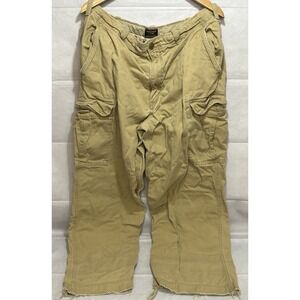 Abercrombie Fitch Cargo Pants Men's 36 Baggy Heavy Y2K Classic RIPPED Vintage